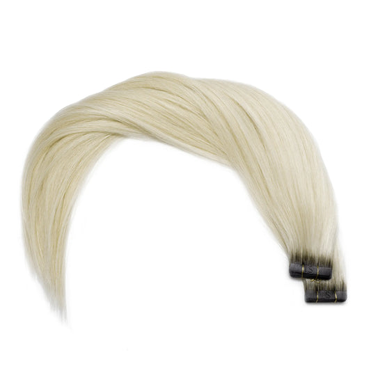 Rooted Silver Fox Tape Ultimate 21.5-22 Inches