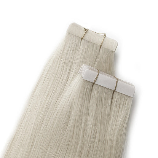Silver Fox Tape Hair Extensions Ultimate 17 Inches